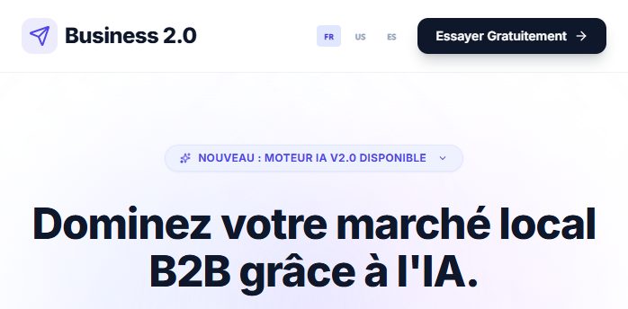 Capture d’écran de Business 2.0